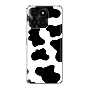 Чохол з принтом «Чорная Буренка» для Huawei Honor X6a