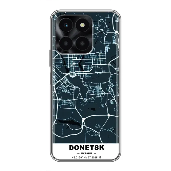 Чехол с принтом «Донецк» для Huawei Honor X6a