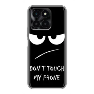 Чехол с принтом «Dont Touch» для Huawei Honor X6a