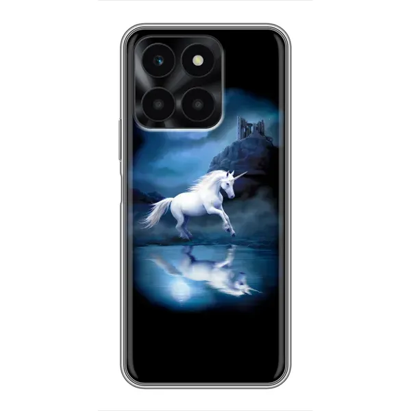 Чехол с принтом «Единорог» для Huawei Honor X6a