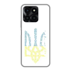 Чехлы для Huawei Honor X6a  Укр. Символика (AlphaPrint) (Герб из букв)