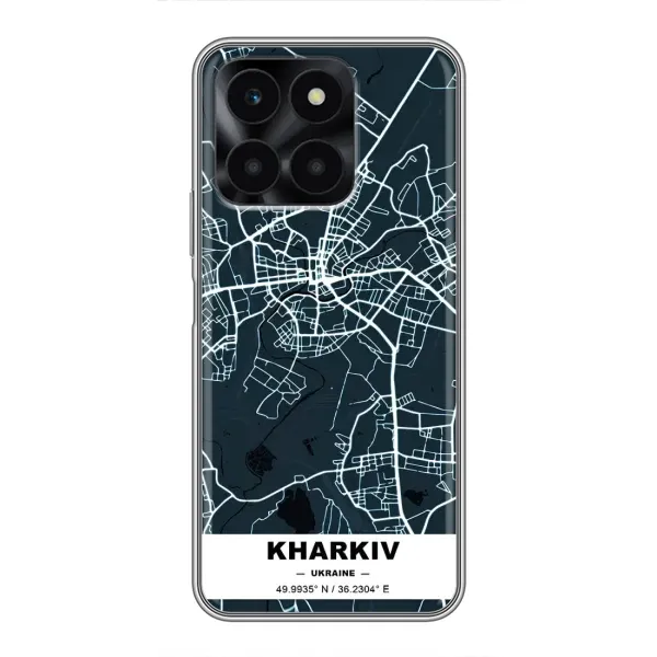 Чехол с принтом «Харьков» для Huawei Honor X6a
