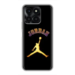 Чохли для Huawei Honor X6a - з картинкою JORDAN (AlphaPrint) (Jordan Gold)