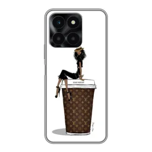 Чохли Луі Вітон для Huawei Honor X6a (AlphaPrint - LOUIS VUITTON) (кава LOUIS VUITTON)