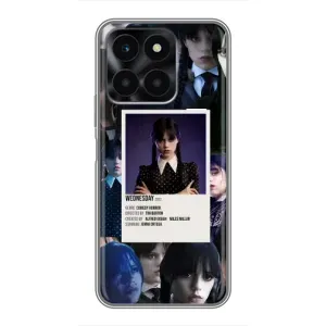 Чохли Венсдей на Huawei Honor X6a Уенсдей (AlphaPrint) (колаж Венздей)