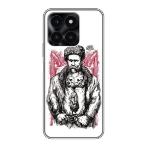 Чехлы для Huawei Honor X6a с принтом Тараса Шевченко (AlphaPrint) (Козак Шевченко)