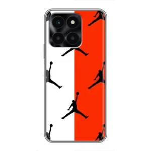 Чохли для Huawei Honor X6a - з картинкою JORDAN (AlphaPrint) (Лого Джордан)