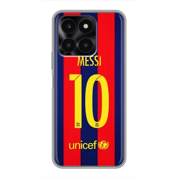 Чехол с принтом «Messi Barca 10» для Huawei Honor X6a