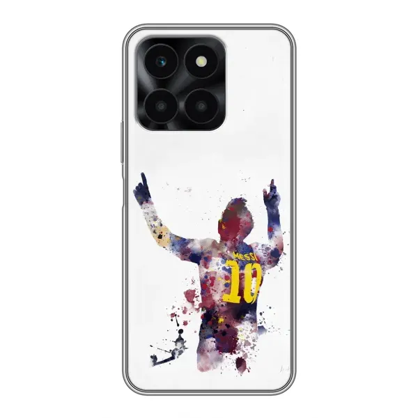 Чехол с принтом «Messi Barca» для Huawei Honor X6a