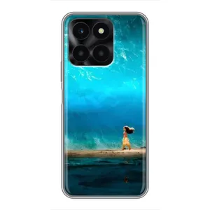 Чохол з мультфільмом Ваяна Huawei Honor X6a (Океан Моана)