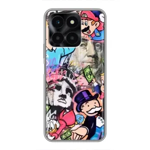 Чохол з принтом «Monopoly man» для Huawei Honor X6a
