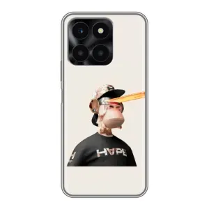 Чехол с принтом «обезьяна NFT в очках» для Huawei Honor X6a