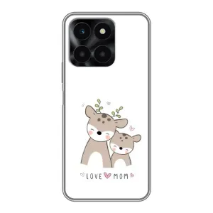 Чохол з принтом «Оленята мама і малюк» для Huawei Honor X6a