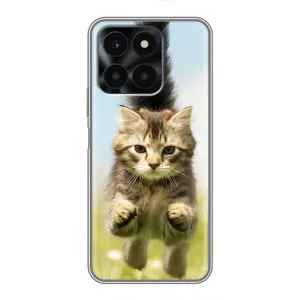 Чехлы с Котиками для Huawei Honor X6a (VPrint) (Прыжок кота)