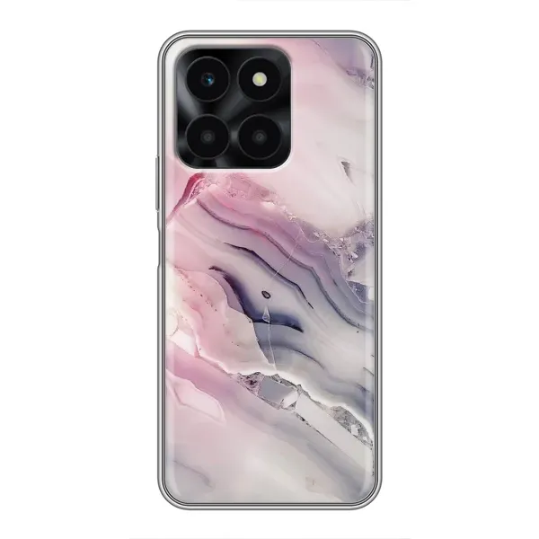 Чехол с принтом «Пурпурный Мрамор» для Huawei Honor X6a Чехол с принтом «Пурпурный Мрамор» для Huawei Honor X6a