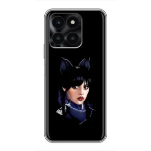 Чохли Венсдей на Huawei Honor X6a Уенсдей (AlphaPrint) (серйозна Венздей)