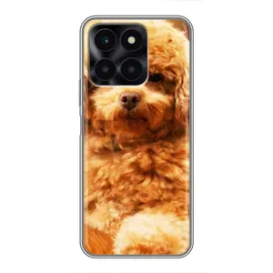 Чехол с принтом «Щенок Бишон» для Huawei Honor X6a