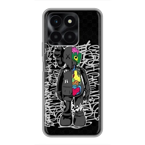 Чохол з принтом «Стиль Bearbrick» для Huawei Honor X6a Чохол з принтом «Стиль Bearbrick» для Huawei Honor X6a