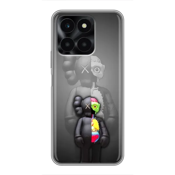 Чохол з принтом «Тіло Bearbrick» для Huawei Honor X6a Чохол з принтом «Тіло Bearbrick» для Huawei Honor X6a