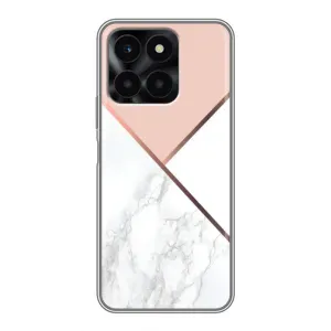 Мраморний чехол на Huawei Honor X6a (VPrint) (Тройний мрамор)