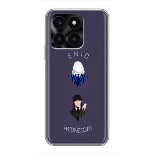 Чохли Венсдей на Huawei Honor X6a Уенсдей (AlphaPrint) (Венздей і подруга)