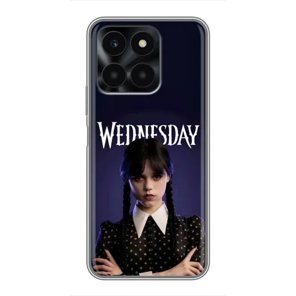 Чохол з принтом «Wednesday» для Huawei Honor X6a Чохол з принтом «Wednesday» для Huawei Honor X6a