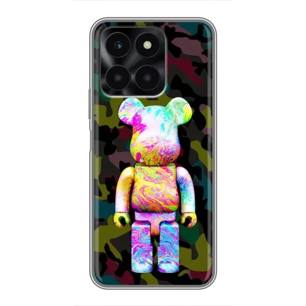 Чохол з принтом «Яскравий Bearbrick» для Huawei Honor X6a Чохол з принтом «Яскравий Bearbrick» для Huawei Honor X6a