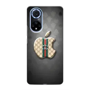 Чехол с принтом «Apple gucci» для Huawei Honor X7b