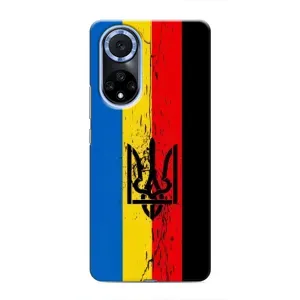 Украинские Чехлы для Huawei Honor X7b с картинкой УПА (AlphaPrint) (Флаг УПА)