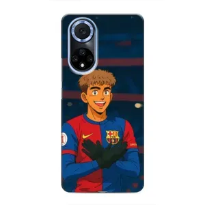 Чехол с футболистом Ламин Ямаль Huawei Honor X7b (Футболист Ямаль)