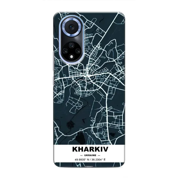 Чехол с принтом «Харьков» для Huawei Honor X7b