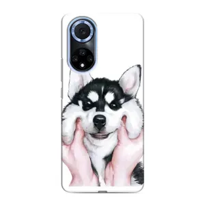 Чехол с Хаски для Huawei Honor X7b - (AlphaPrint)