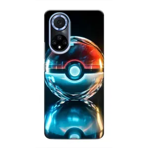 Чохол з Пікачу на Huawei Honor X7b (М'яч Пікачу)
