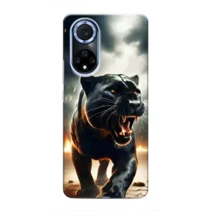 Чехол с принтом «Черная пантера» для Huawei Honor X7b