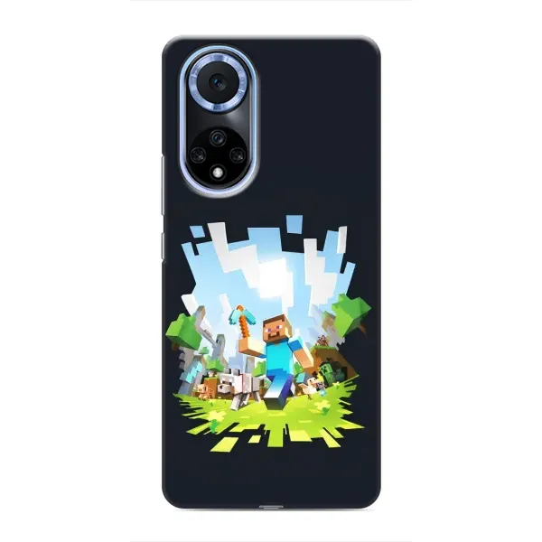 Чехол с принтом «персонажи Minecraft» для Huawei Honor X7b Чехол с принтом «персонажи Minecraft» для Huawei Honor X7b