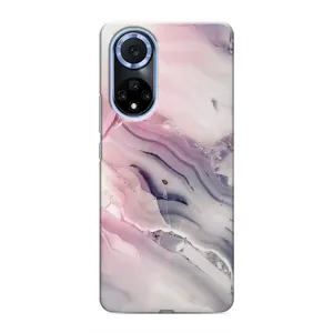 Мраморный чехол на Huawei Honor X7b (VPrint) (Пурпурный Мрамор)