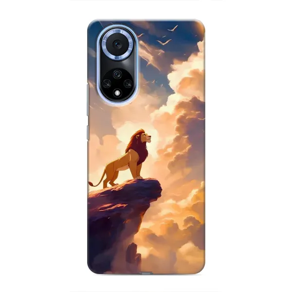 Чехол с принтом «Симба на скале» для Huawei Honor X7b