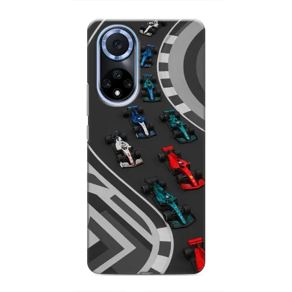 Чехол с принтом «Трасса Ф1» для Huawei Honor X7b