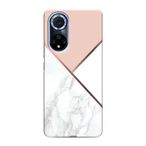 Мраморный чехол на Huawei Honor X7b (VPrint) (Тройной мрамор)
