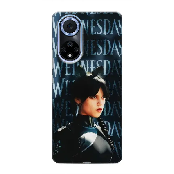 Чохол з принтом «Венздей кішка» для Huawei Honor X7b