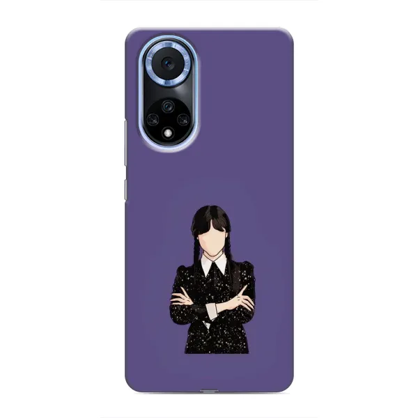 Чохол з принтом «Венздей у чорному» для Huawei Honor X7b