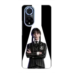 Чехлы Венсдей на Huawei Honor X7b Уэнсдей (AlphaPrint) (W-Wednesday)