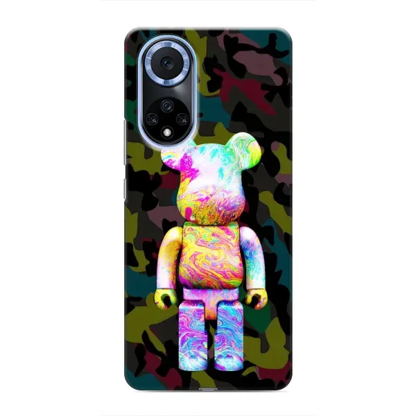 Чехол с принтом «Яркий Bearbrick» для Huawei Honor X7b