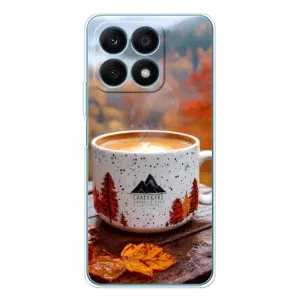 Чехол с принтом «Кофе на природе» для Huawei Honor X8a