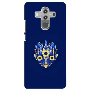 Чохли для Huawei Mate 10 Pro Укр. Символіка (AlphaPrint) (Квітковий Герб)