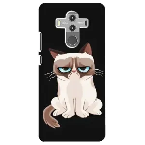 Чохол з принтом для Huawei Mate 10 Pro (AlphaPrint) Модні коти (Сумний кіт)