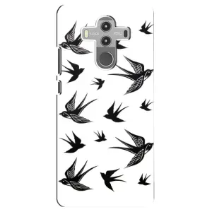 Чохол з пташками на Huawei Mate 10 Pro (VPrint) (Ластівки)