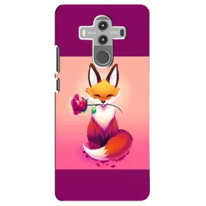 Чохли з картинкою Лисичка для Huawei Mate 10 Pro (VPrint) (Лиса з трояндою)
