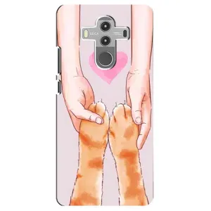 Чохол на Хуавей Мейт 10 Про з Котиками (VPrint) (Любовь до котиків)