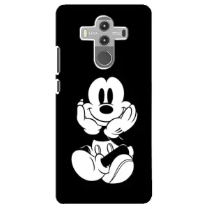 Міккі Маус чохол для Huawei Mate 10 Pro (AlphaPrint - Мультяшні) (Маус на чорному)